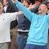 Spurs Fans Marching In To Bilbao