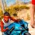 CRIANÇA FOI PRA TRILHA DE MINI MOTO NA FLORESTA PERIGOSA GTA 5
