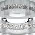 0 1 CT Princess Shape Lab Diamond Men S Ring