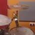 75 Bpm Simple Straight Beat LIVE Drum Track Loop Metronome