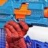 Spider Man Nerf Gun 10 000 Bullets Shower Live Action Nerf First Person Shooter