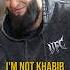 DO NOT CALL KHAMZAT CHIMAEV KHABIB