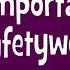 18 Let S Talk The Importance Of Safety Words An Informative Audio About Safety