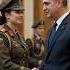 Emotional Moment Female Soldier Salutes And Honors The President Of Uzbekistan