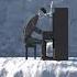 Just A Ghost Playing Piano On An Iceberg Shorts Piano Classicalmusic