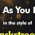 The Backstreet Boys As Long As You Love Me Karaoke Version From Zoom Karaoke