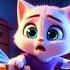 Котено боится муравьёв Cats мультик Cartoon Aiart Aicat Chatgpt ии кот юмор нейросеть