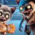 Don T Let The Zombie Cat Eat That Kitten Cat Cutecat Zombie