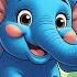 Ellie The Blue Elephant Gets Stuck Jungle Friends Song For Kids Nurseryrhymes