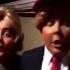 These Kids Dressed As Donald Trump And Hillary Clinton For Halloween Funny Shorts Fyp