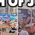 Benidorm Busy Bars Sunday Market Levante Beach HOT 31 C Today