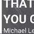 Michael Learn To Rock That S Why You Go Away Lyrics Beserta Video Dan Terjemahan