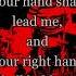 Psalm 139 10 Reading Along Drums 8beat Gospel Worship