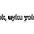 Melis Fis Uyku Yok Sözleri