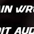 Train Wreck Edit Audio