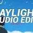 David Kushner Daylight Edit Audio