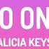 Alicia Keys No One
