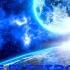 Blue Electronic Dance