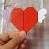 Diy A Paper Heart Diy Art Craft Artandcraft Shorts Short Youtubeshorts Shortvideo
