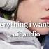 Everything I Wanted Edit Audio