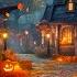 Cozy Autumn Village Halloween Ambience Scary Halloween Sounds Halloween Background Music