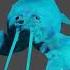 Horizontally Spinning Blue Lobster
