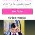 Vote For Fardan In A Kids Contest