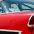 CRUISING A BIG BLOCK 55 CHEVY ON A NASCAR TRACK Rockingham Was LIT