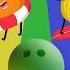 Bowling Ball Adventure For Kids Fruits With Bowling Pins Learn Fruits Name Colorful Bowling Pins