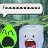 Leafy And Ice Cube Falling Into The Pit