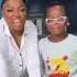 Funke Akindele Having A Mother And Son Moment
