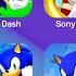 Sonic Dash Sonic 1 Sonic 4 Episode 2 Sonic Forces Sonic Boom Sonic CD Sonic Prime