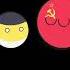 гимн российской империи или гимн СССР Countryballs