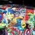 Ford Focus ST With Marvel Hydrodipped Engine Bay