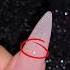 Are You Annoyed By The Excess Glue Natural Nail Line With Nail Tips Extension
