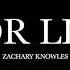 For Life By Zachary Knowles Lyrics