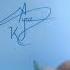 A Letter Signature Ayaz Name Signature Sign Khan Sign Ayaz Khan