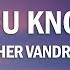 Luther Vandross Don T You Know That Lyrics