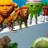 TOILET VS ALL NEW ITALIAN BRAINROT ANIMALS LIN GANG MELON FAMILY SPARTAN KICKING In Garry S Mod