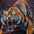 Tiger And Venom Hybrid