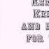 Bars And Melody Keep Smiling Lyrics