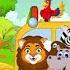 WILD ANIMALS Learn Wild Animals Sounds And Names For Children Original Nursery Rhymes Songs