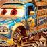 Mummy McQueen Vs Pharaoh Monster Truck PART 2 Ancient Curse Strikes Back