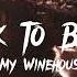 Back To Black Amy Winehouse Speed Up