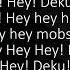 La Memerano Oi Oi Oi Bakugou Lyrics English