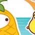 Trip To A Tropical Island MOLANG And Piu Piu Funny Cartoons For Kids Compilation