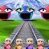 Equal Dame Tu Cosita 4 ALL Colors Alien Dance Vs Herd Of Pacman Train Driver Tom Funny Short