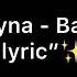 Tayna Bass Lyric