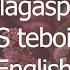 Zalagasper S Teboi English Lyrics