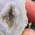 Purple Agate Geode Cut